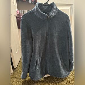 Women’s 32 Degree Quarter Zip Pullover Fleece Sweatshirt Large